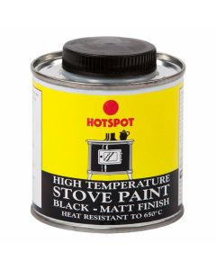 Hotspot - Stove Paint Black Matt - 100ml