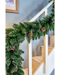 Premier Christmas Rocky Mountain Garland 2.7m