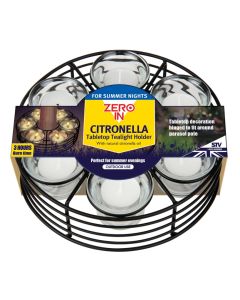Zero In Citronella Parasol Tealight Holder