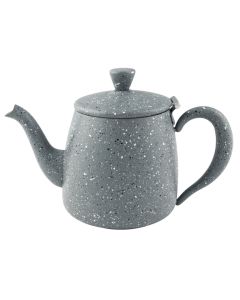 Café Ole Premium Teaware Tea Pot - 48oz - Grey Granite