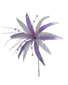 Davies Products Super Flower Pick Christmas Decoration - Lilac