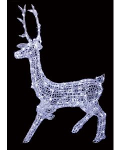 Premier Christmas Stag With Twinkling LEDs 1.4m 300 White LEDs