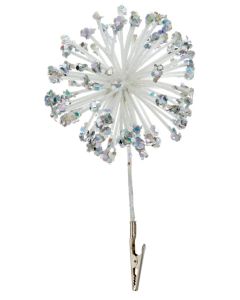 Premier Sparkle Burst Clip On 20cm White