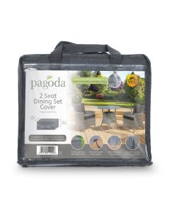 Pagoda - 2 Seat Dining Set Cover - 180 x 90 x 76cm