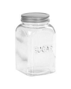 Tala - Glass Jar With Screw Top Lid - 1.25L - Sugar