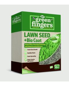 GREEN FINGERS - Lawn Seed + Bio Coat - 500g