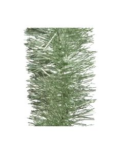 Kaemingk Christmas Shiny Tinsel Garland 270cm Sage Green