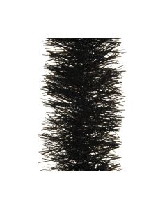 Kaemingk Shiny Tinsel Garland 270cm Black