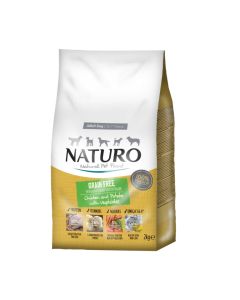 Naturo - Dog Complete Dry Grain Free Bag 2kg - Chicken