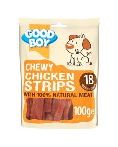 Good Boy Chewy Chicken Strips - 100g