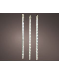 Lumineo 144 LED Christmas Icicle Lights 200cm Cool White