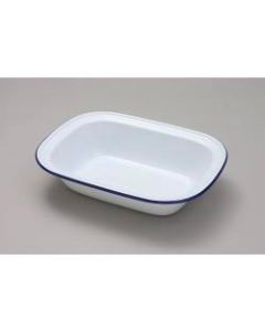 Falcon Pie Dish Oblong - Traditional White