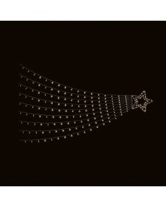Premier 3m Multi Action Shooting Star With Timer 320 LED White