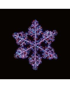 Premier Christmas White Starburst Snowflake 960 LEDs - 1.2m