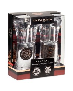 Cole & Mason - Crystal Gift Set Clear Precision - 125mm