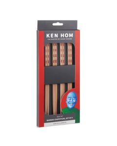 Ken Hom - Bamboo Chop Sticks - Set of 4