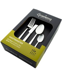 Grunwerg - 24 Piece Boxed Cutlery Set - Westminster
