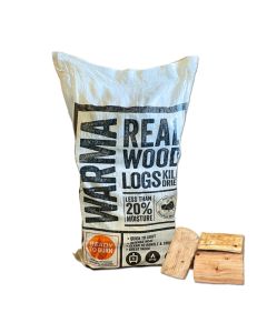 Warma - Real Wood Logs Medium - Bag