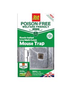 The Big Cheese - Poison Free Ready Baited Live Multi Catch Mouse Trap