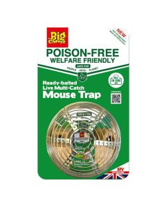 The Big Cheese Poison Free Ready Baited Live Mouse Trap