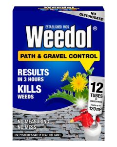 Weedol - Path & Gravel Control Concentrate - 12 Tube
