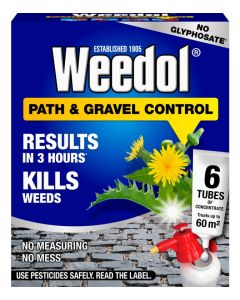 Weedol - Path & Gravel Concentrate - 6 Tubes