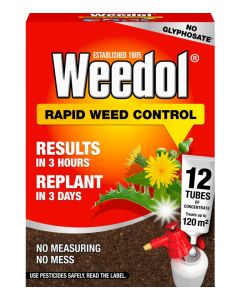 Weedol - Rapid Weed Control Concentrate - 12 Tubes