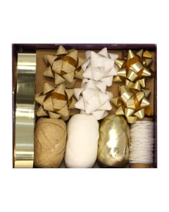 Partisan Bow & Ribbon Set Gold