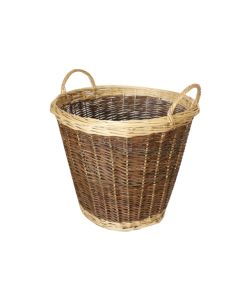 Hearth & Home - 2 Tone Log Basket - Large
