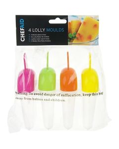 Chef Aid - Lolly Moulds - Set of 4