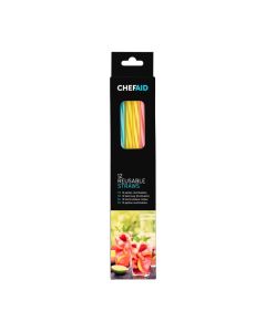 Chef Aid - 12 Reusable Straws