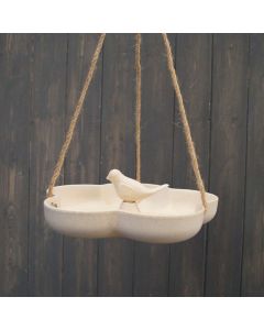 Earthy Sustainable - Hanging Bird Bath - Natural