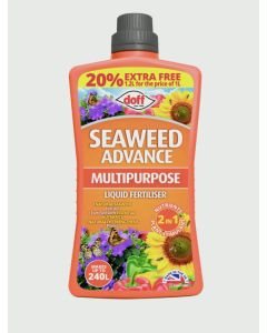 Doff - Seaweed Advance Multi Purpose Liquid Fertiliser - 1L - Plus 20% Free