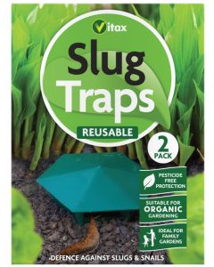 Vitax Reusable Slug Traps - Pack 2