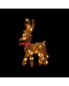 Premier Outdoor Standing Reindeer 40 Warm White LEDs 37cm