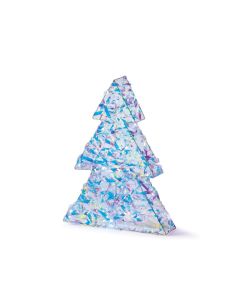 Premier Christmas Lit Iris Twist Tree 25 White LEDs - 46cm