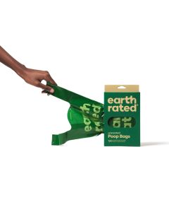 Earth Rated 120 Easy Tie Handle Poop Bags - Unscented