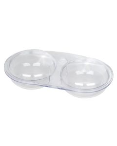 Microwave Essentials 2 Cup Clear Egg Poacher