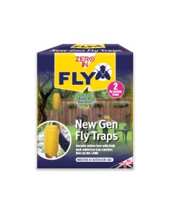 Zero In New Gen Fly Traps Twin Pack