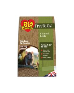 The Big Cheese Free To Go Rat Food Refills 20g x 15