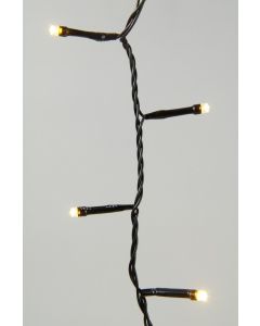 LED Durawise Outdoor Twinkle Lights - 192 Bulb Warm White With Black Cable