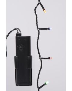 LED Durawise Outdoor Twinkle Lights - 480 Multi With Black Cable