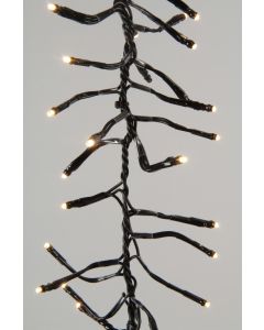 LED Twinkle Cluster Lights - Warm White - 600cm, 768 lights