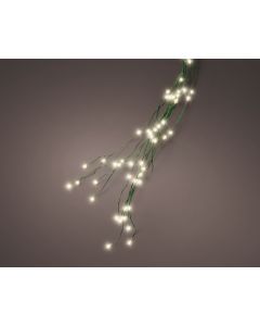 Kaemingk Micro LED Christmas 672 Tree Lights 42 LED 220cm Warm White/Green Cable