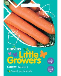 Little Growers Carrot Nantes 2 Seeds