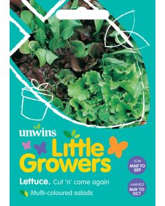 Little Growers Lettuce Cut n' Come Again Seeds