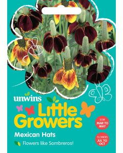 Little Growers Mexican Hats Seeds