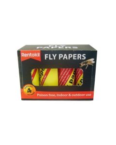 Rentokil - Fly Papers - Four Pack