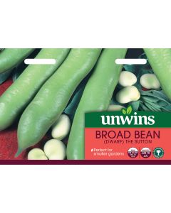 Broad Bean (Dwarf) The Sutton Seeds