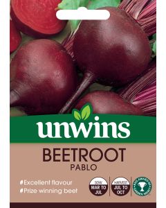 Unwins Beetroot (Round) Pablo Seeds